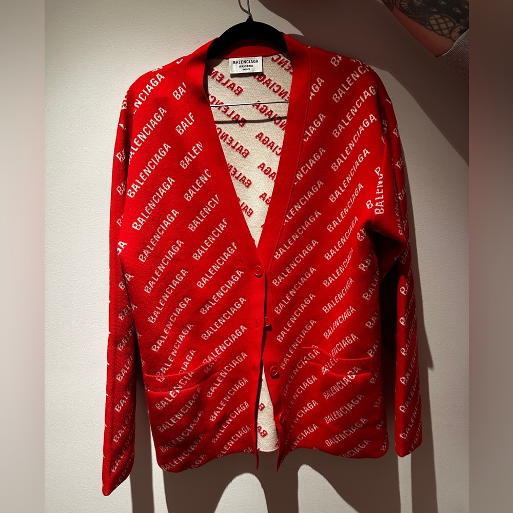 BRAND NEW 
Balenciaga Cardigan